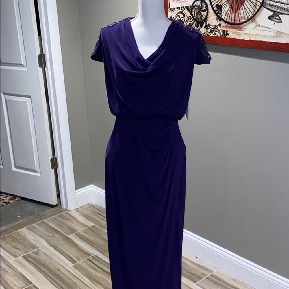 Long cocktail dress